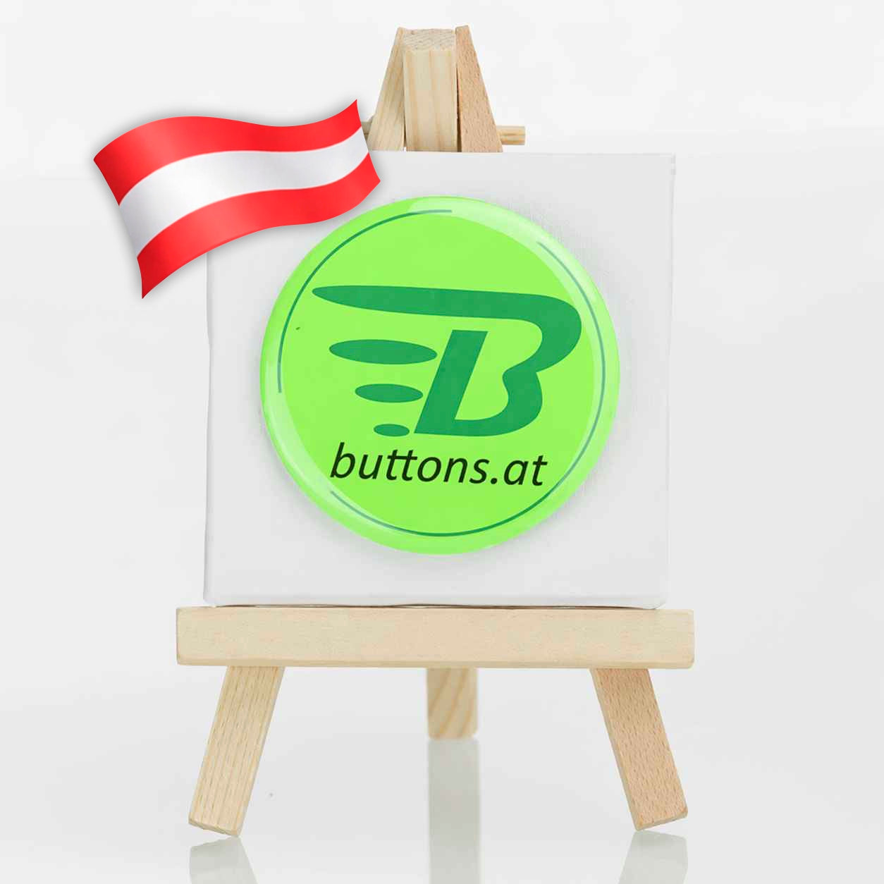 neon button neon gruen