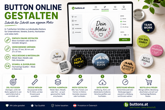 Button online gestalten