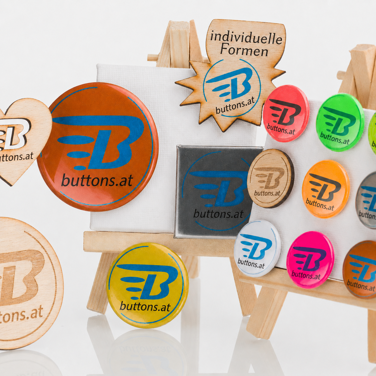buttons drucken lassen oesterreich 