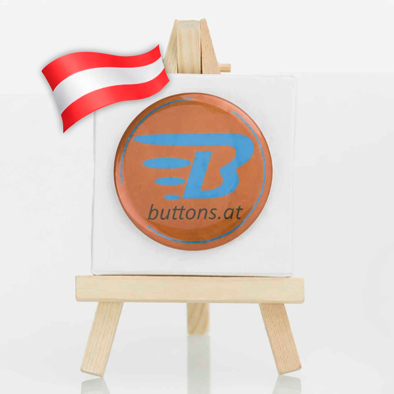 bronze buttosn in 56mm metallic
