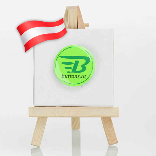 Gruenen Neon Button 37mm bestellen