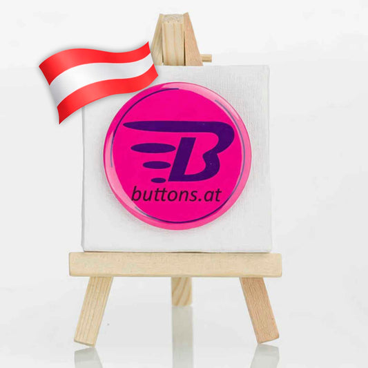 56mm Neonpinker Buttons